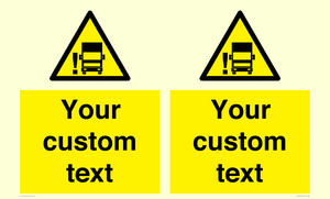 Custom warning blindspot